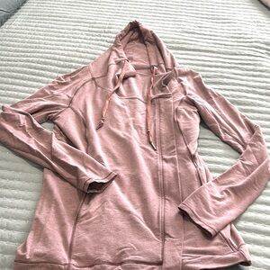 Size 4 Lululemon asymmetric zip up athletic hoodie